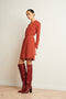 Dress Kelly Technical Jersey | Brick