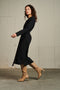 Dress Kelly Long Technical Jersey | Black