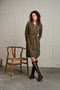 Dress Isla/1 Technical Jersey | Army