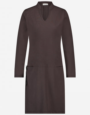 Dress Harper Technical Jersey | New Brown