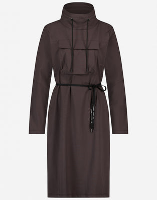 Dress Kasandra Technical Jersey | New Brown