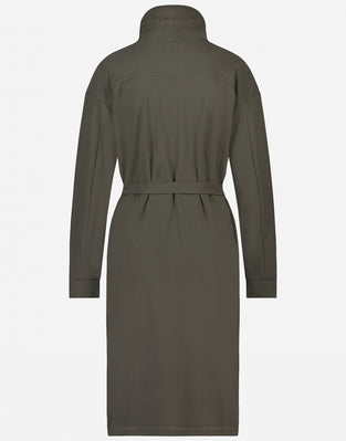 Dress Lena Technical Jersey | Army