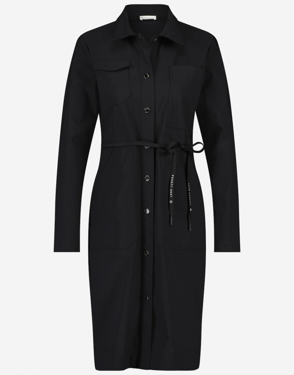 Dress Majella Technical Jersey | Black