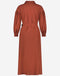Dress Sabine Long Technical Jersey | Brick