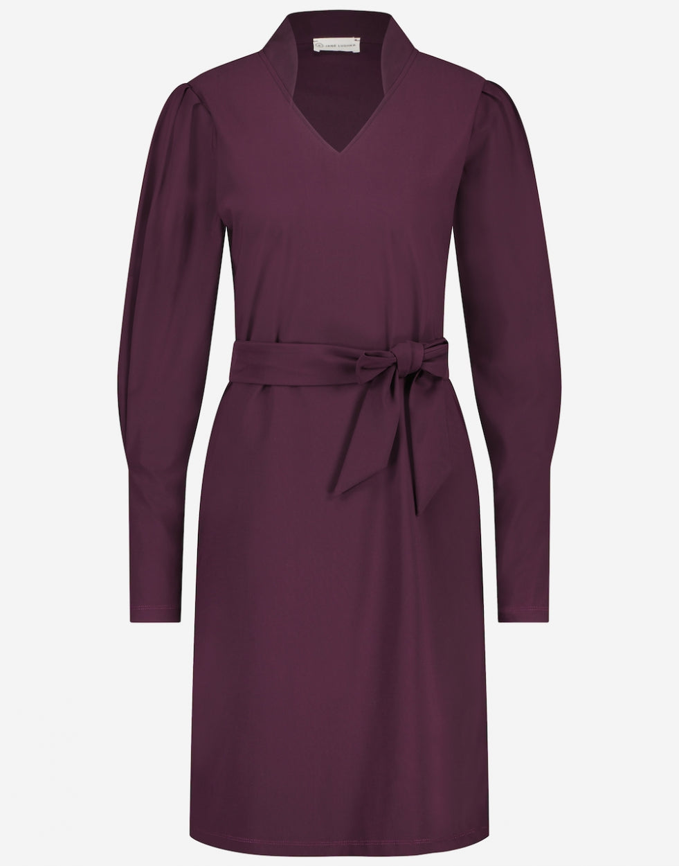 Dress Lies Technical Jersey | Aubergine