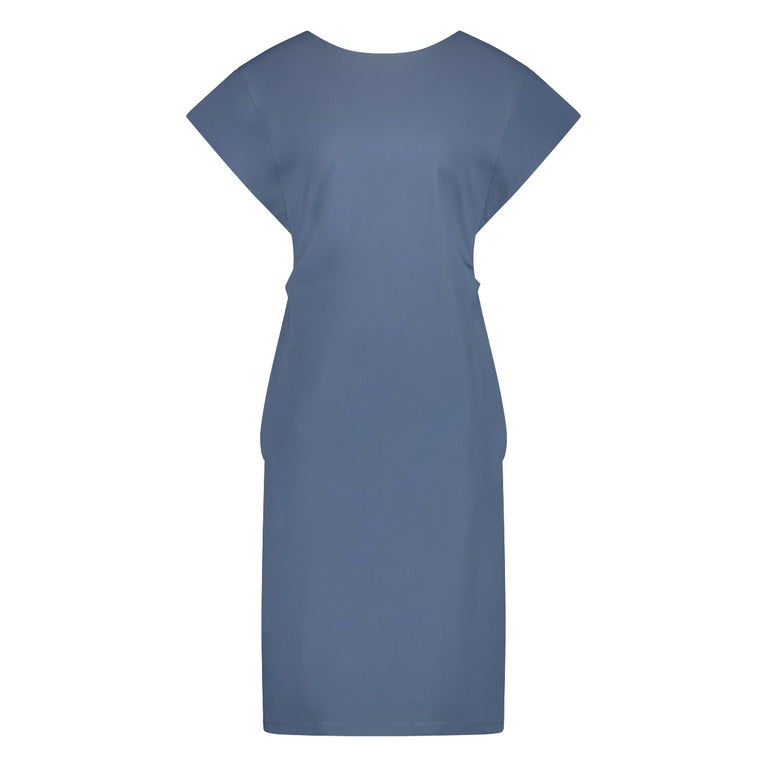 Domina Dress Technical Jersey | Mid Blue