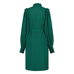 Kamelia Dress Technical Jersey | Green