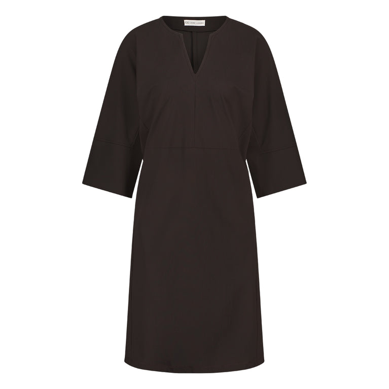 Stam Dress Technical Jersey | Dark Brown