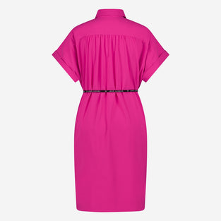 Romy Dress Short Technical Jersey | Cyclamen