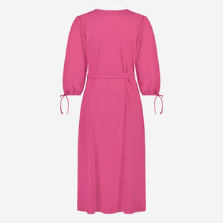 Colinda Dress Technical Jersey | Cyclamen