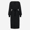 Cornny Dress Technical Jersey | Black