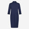 Riane Dress Technical Jersey | Indigo
