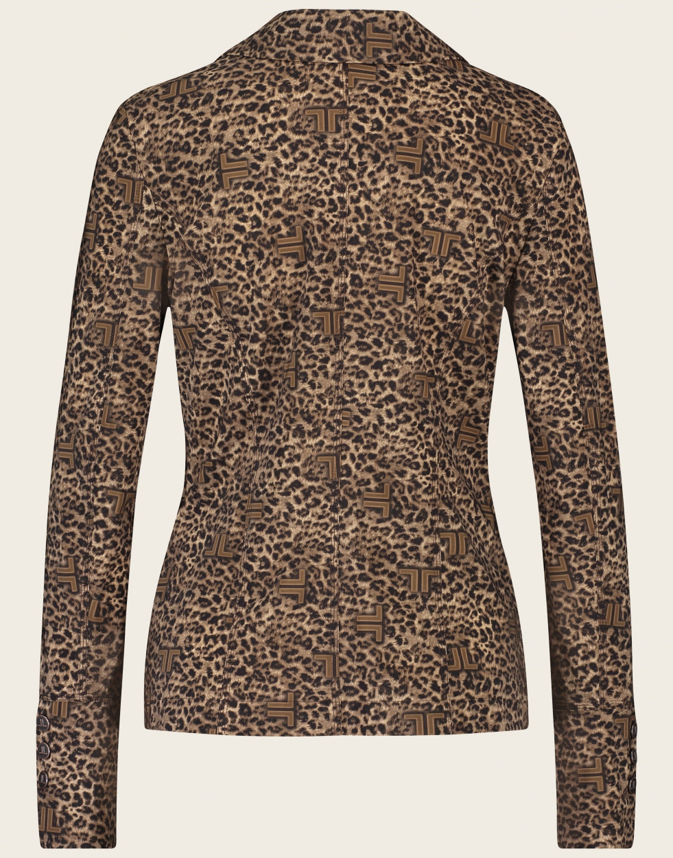 Blazer Sofia Technical Jersey | Animal brown