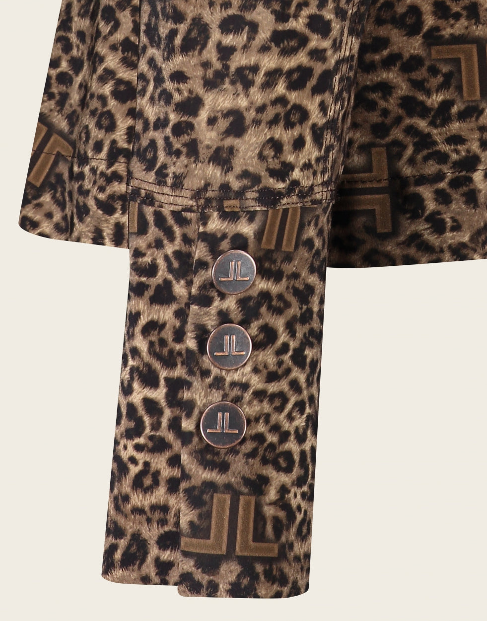 Blazer Sofia Technical Jersey | Animal brown