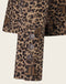 Blazer Sofia Technical Jersey | Animal brown