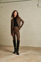 Blazer Sofia Technical Jersey | Animal brown