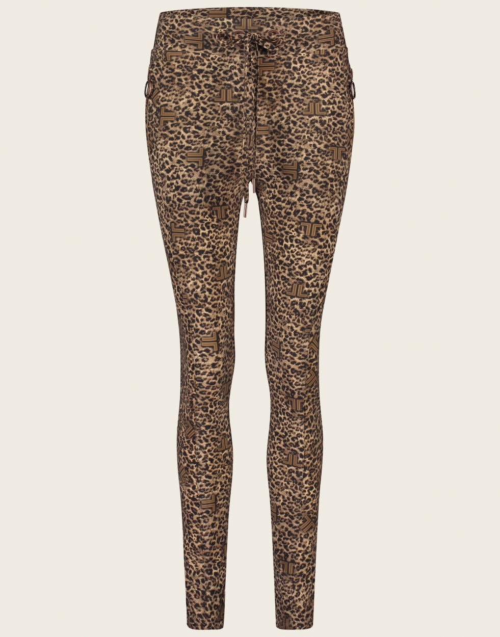 Pants Angy Technical Jersey | Animal brown