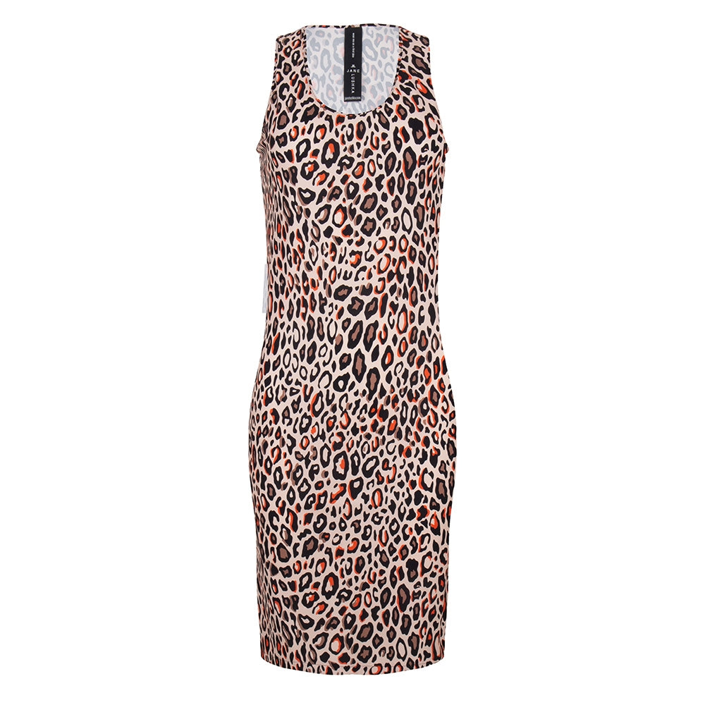 Liz Long Top Animal | Animal Brown