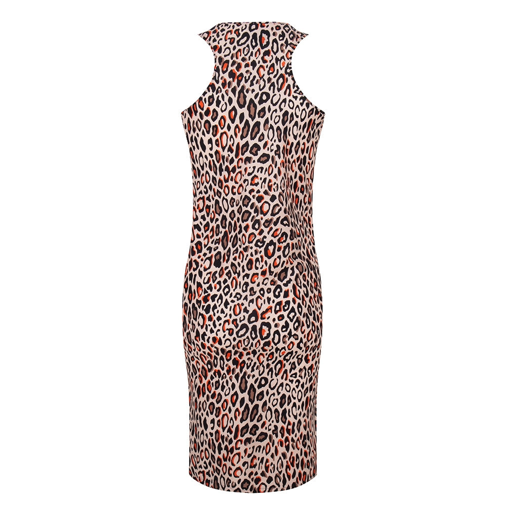 Liz Long Top Animal | Animal Brown