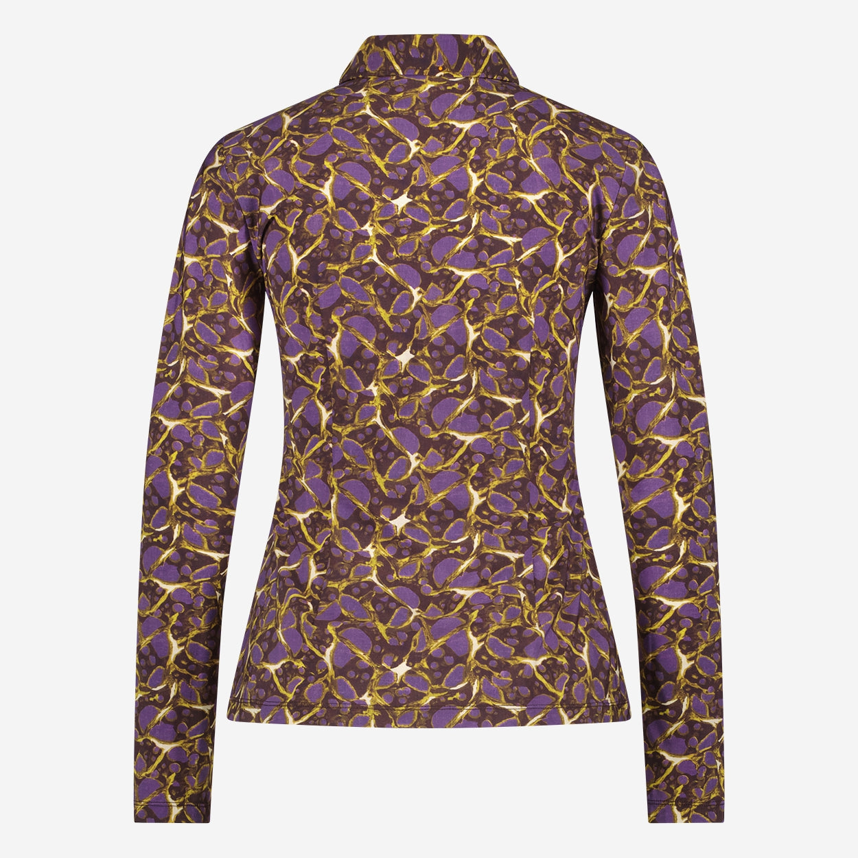 Kikkie Blouse Technical Jersey | Purple
