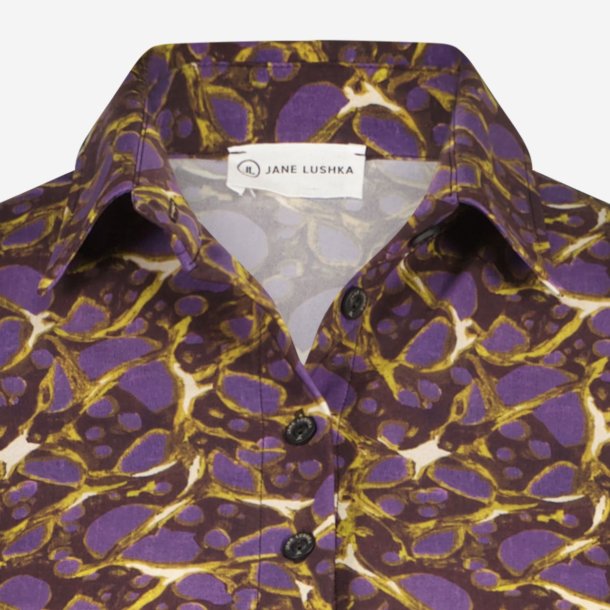 Kikkie Blouse Technical Jersey | Purple