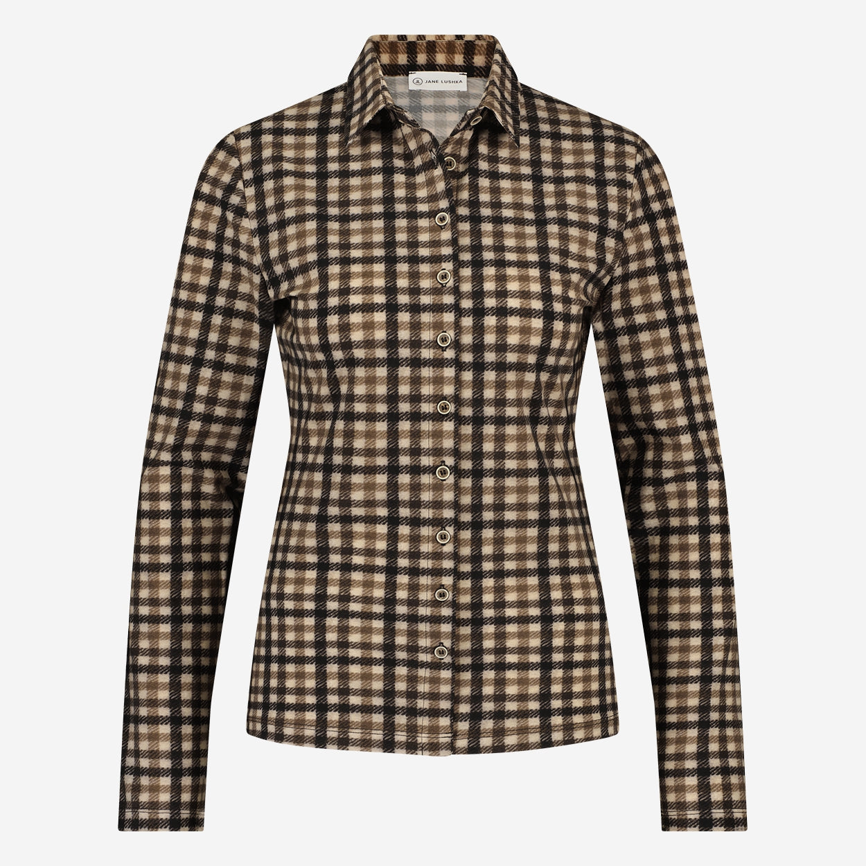 Blouse Kikkie Technical Jersey | Toupe Melange