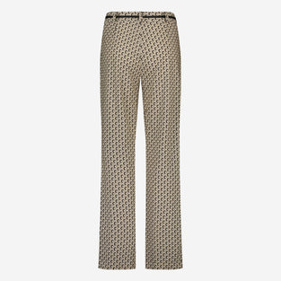 Elada Pants Technical Jersey | Black Melange