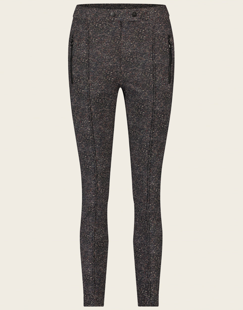 Pants Kaya Short Technical Jersey | Black Melange