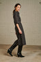 Dress Dakota Long Technical Jersey | Black Melange