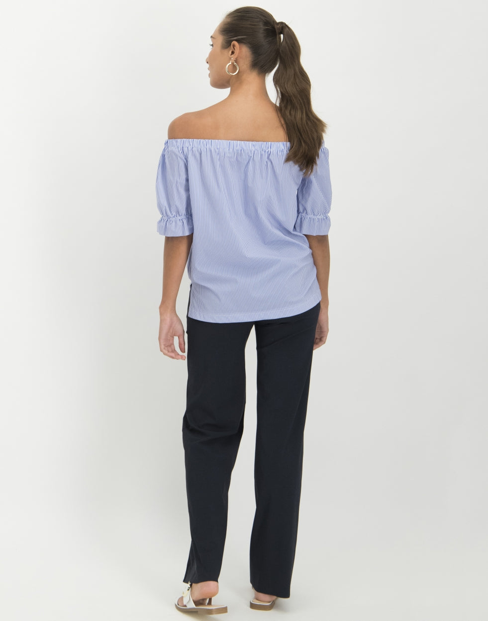 TOP | White/Blue