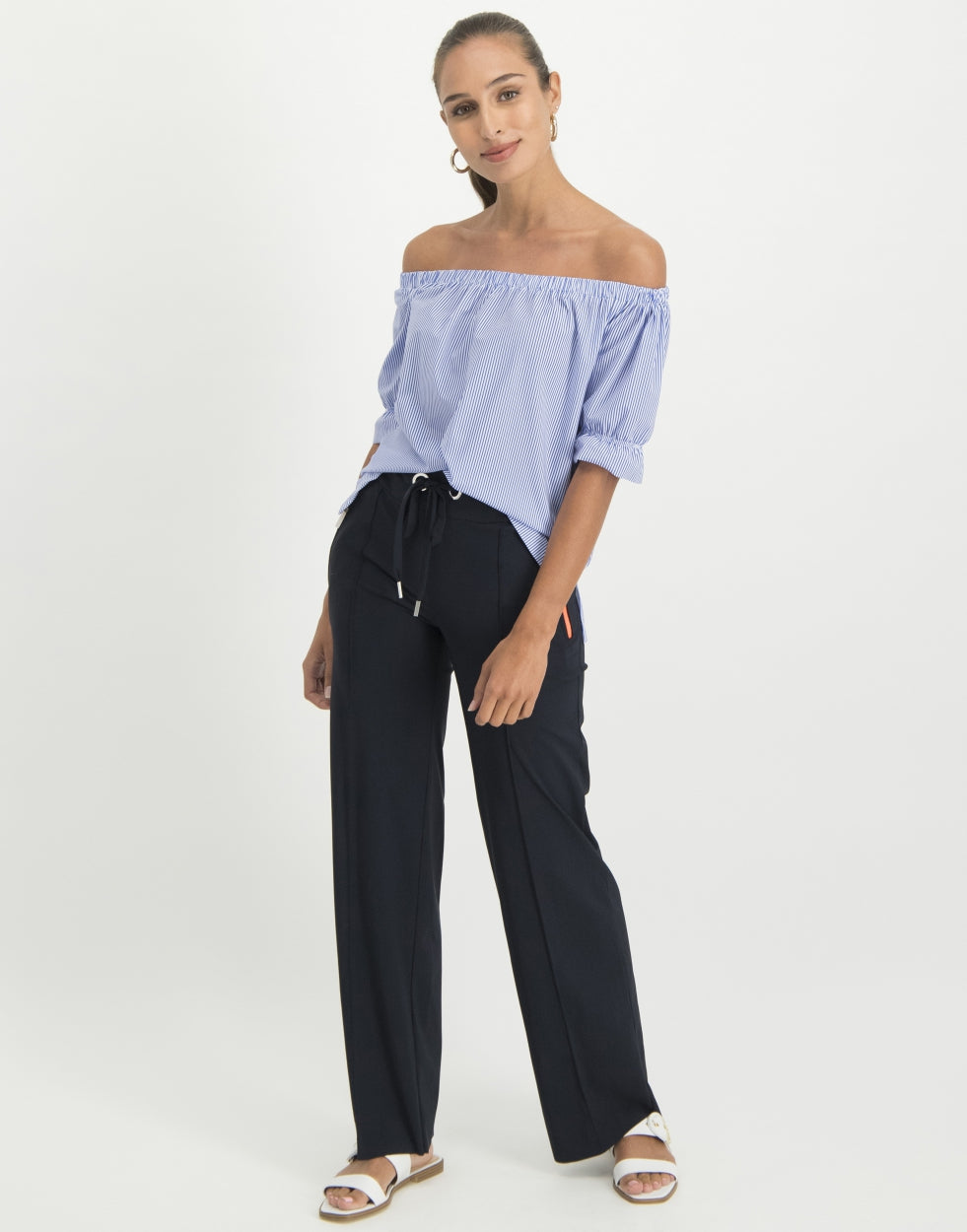 TOP | White/Blue