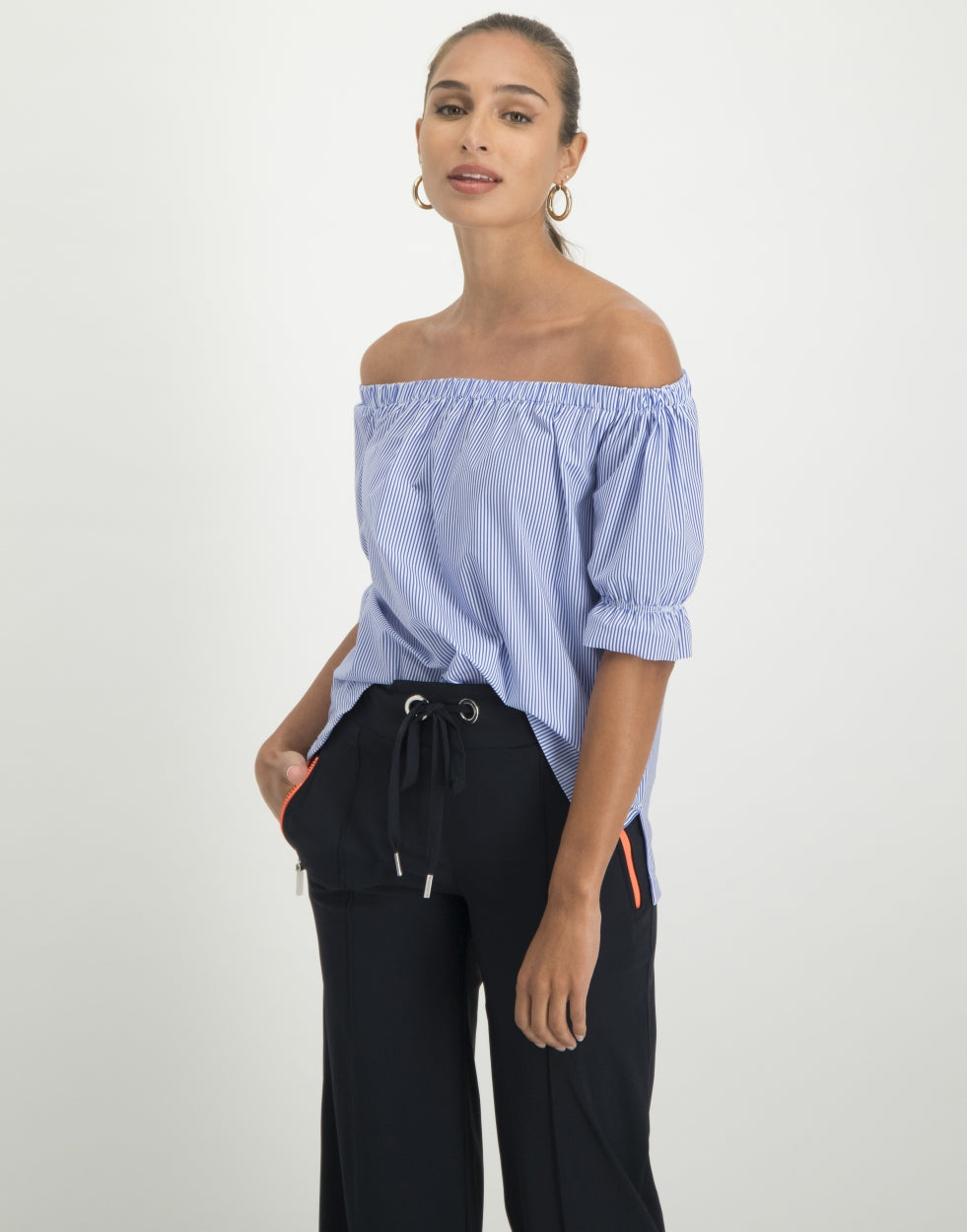 TOP | White/Blue