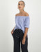TOP | White/Blue
