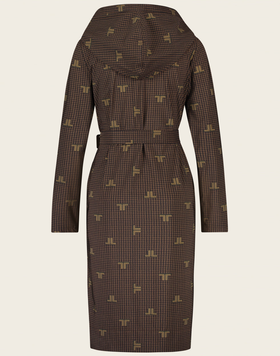 Dress Veronica/L Technical Jersey | Black Green