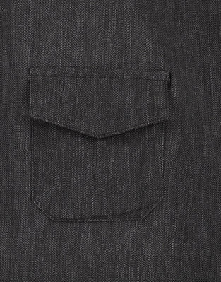 Top Atlas/LS Technical Jersey | Black Denim