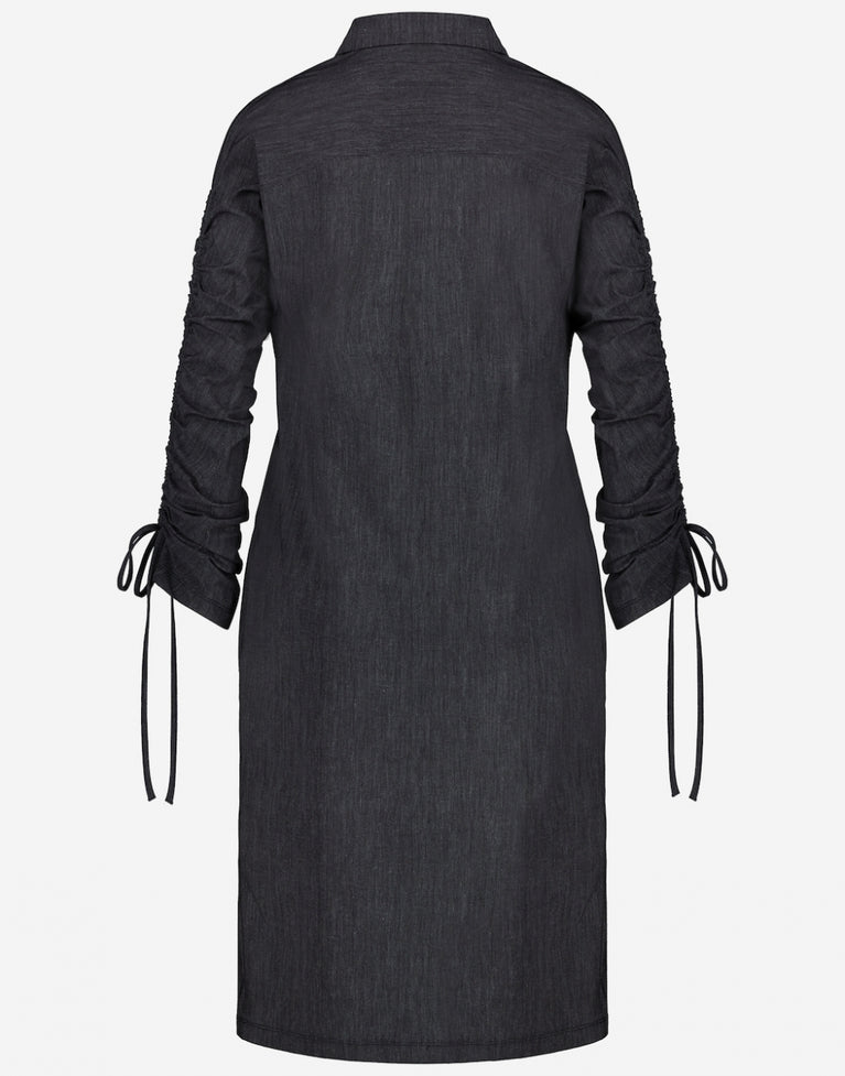 Dress Manuela Technical Jersey | Black Denim
