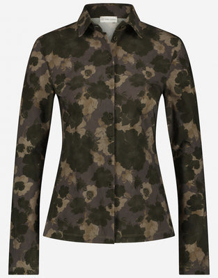 Blouse Kikkie Technical Jersey | Army