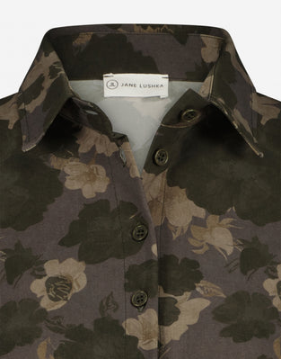 Blouse Kikkie Technical Jersey | Army