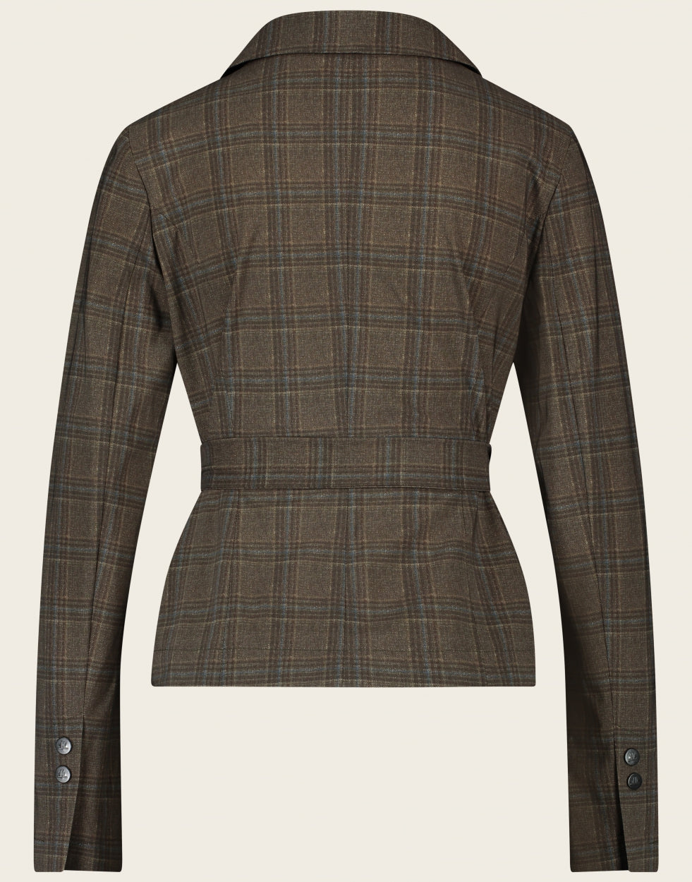 Blazer Atina Check Technical Jersey | Multi Green
