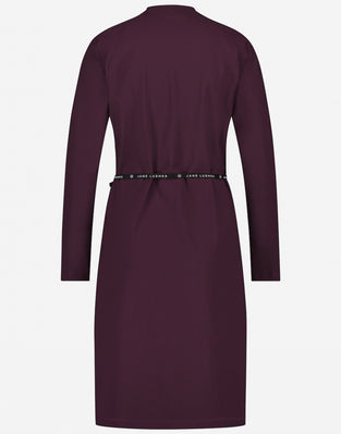 Dress Andre Technical Jersey | Aubergine