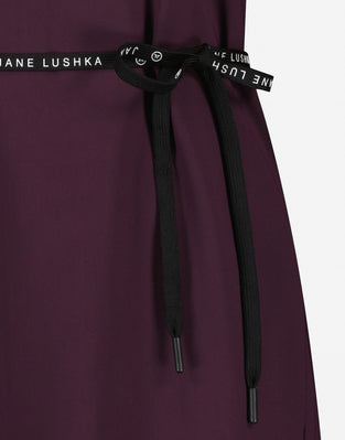 Dress Andre Technical Jersey | Aubergine