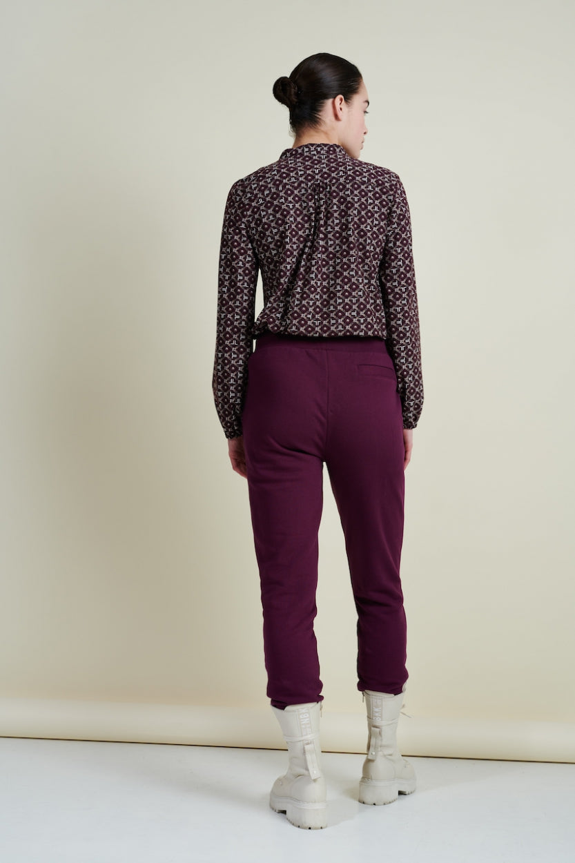 Jogger Organic Cotton | Deep Purple