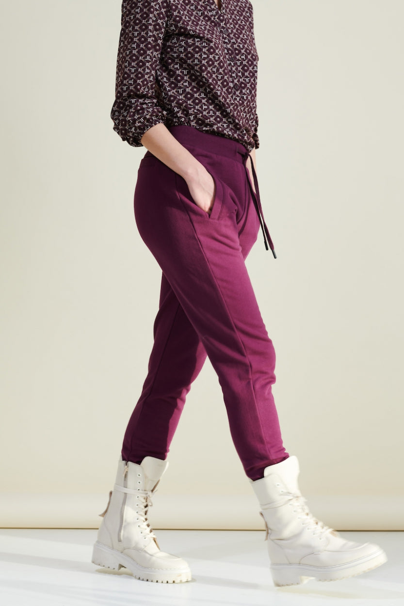 Jogger Organic Cotton | Deep Purple