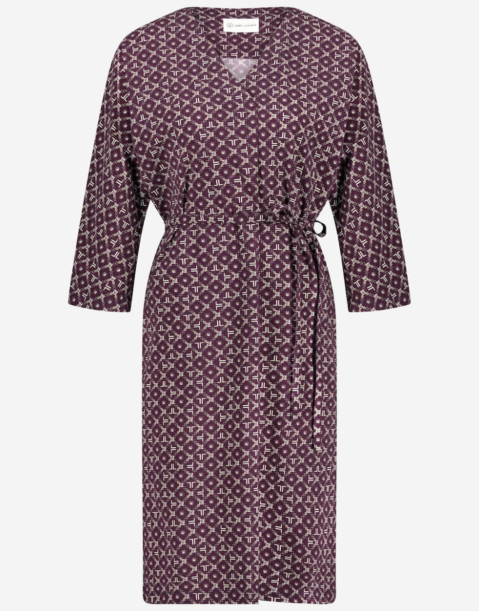 Dress Veda/LS Technical Jersey | Deep Purple