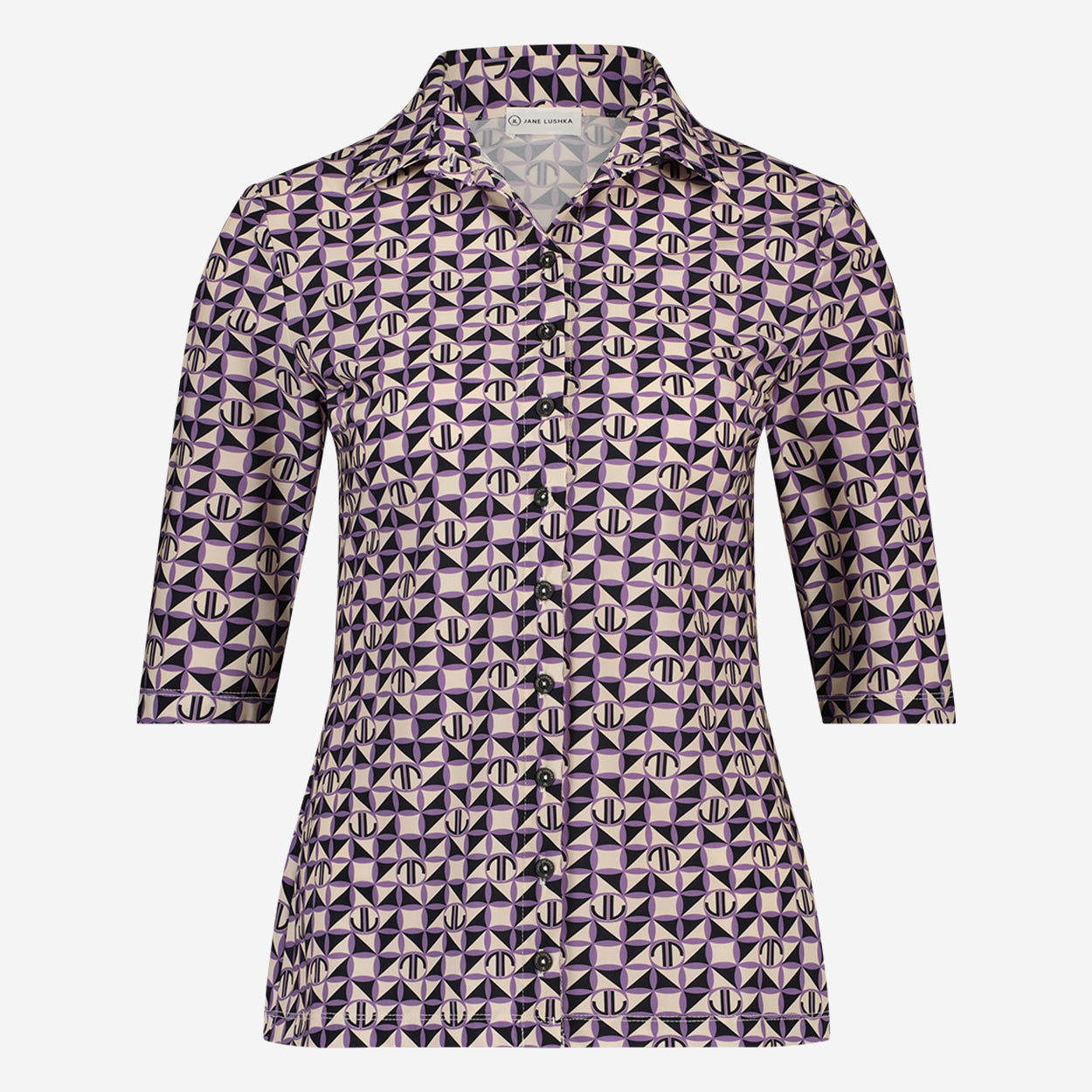 Kikkie Blouse Technical Jersey | Light Purple