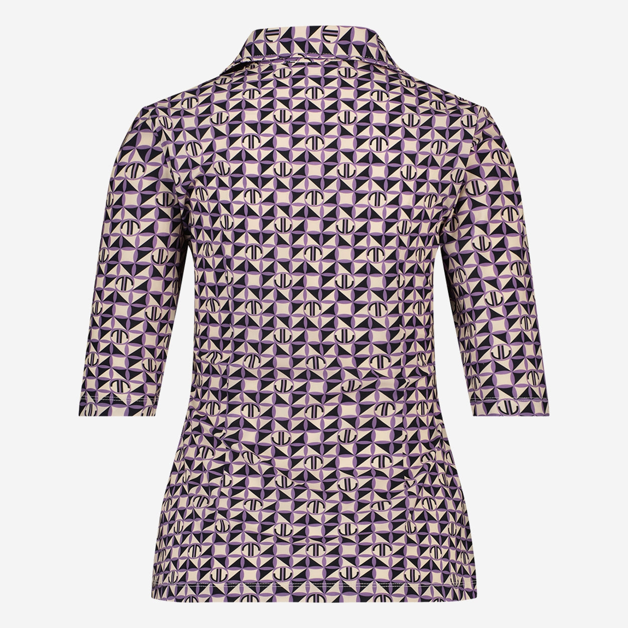 Kikkie Blouse Technical Jersey | Light Purple