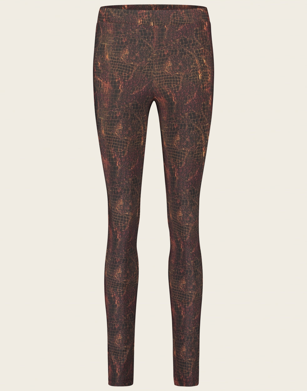 Legging Nadja Technical Jersey | Brown snake