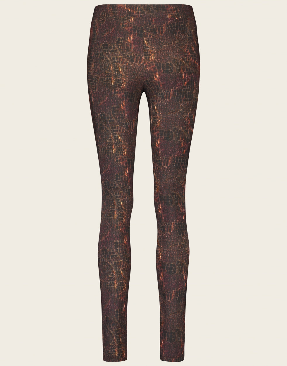 Legging Nadja Technical Jersey | Brown snake
