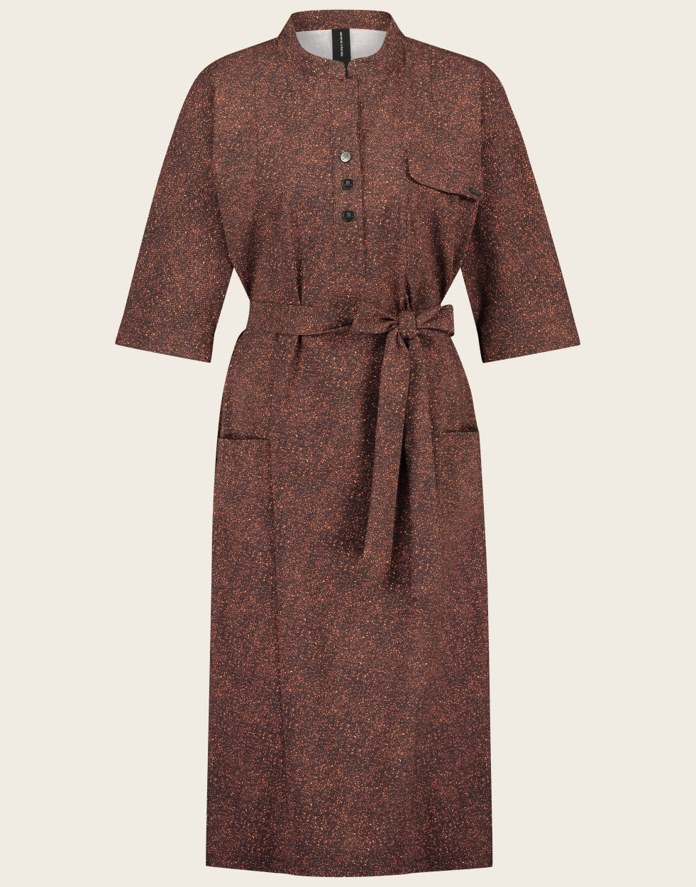 Dress Dakota Long Technical Jersey | Brown