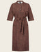 Dress Dakota Long Technical Jersey | Brown